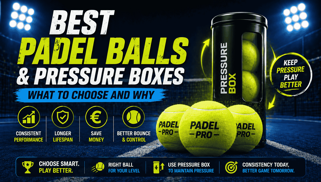 Best Padel Balls & Pressure Boxes — What to Choose and Why - PADDIK™