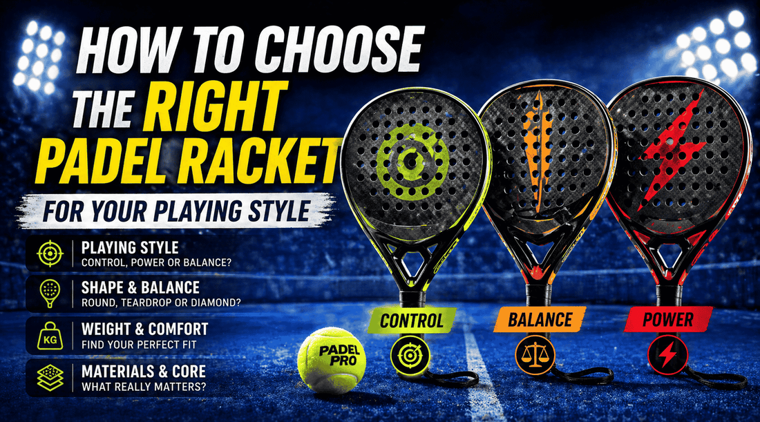 Best Padel Rackets for Beginners (2026) — Easy Control & Comfort Picks - PADDIK™