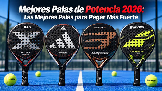 Mejores Palas de Potencia 2026: Las Mejores Palas para Pegar Más Fuerte - PADDIK™