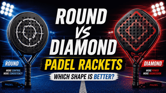 Round vs Diamond Padel Rackets — Which Shape Is Better? - PADDIK™